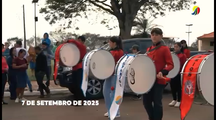 Desfile Cívico – 7 de Setembro em Grandes Rios 